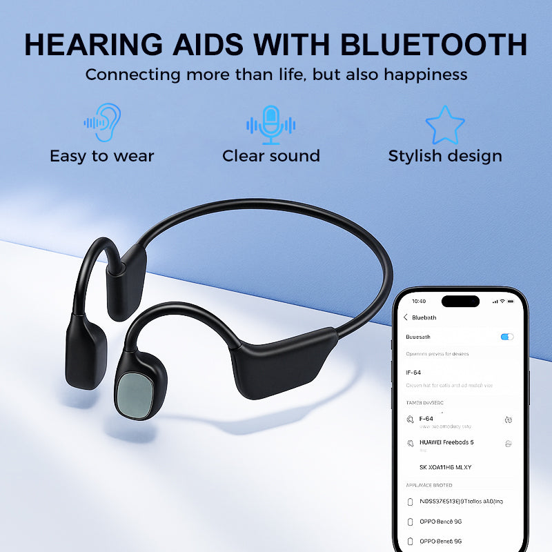 💖💥Limited-time offer! 🔥KLENIMORE™ Bone Conduction Hearing Aids — Hear the sounds you should hear! ✅Made in the USA