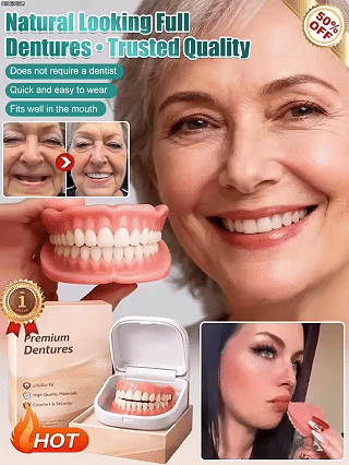 🎁Ends Today: 70% OFF! 🦷Advanced Customized Full Denture Set🦷 (🔥10,000+ Sold In Last 30 Day)