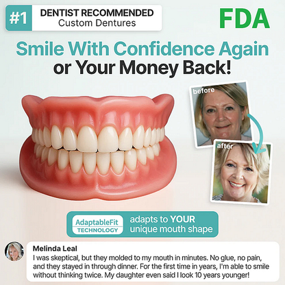 🏆2026 Bestselling Product🦷 Fit for a Fresh Smile, Say Goodbye to Wearing Discomfort!🌎