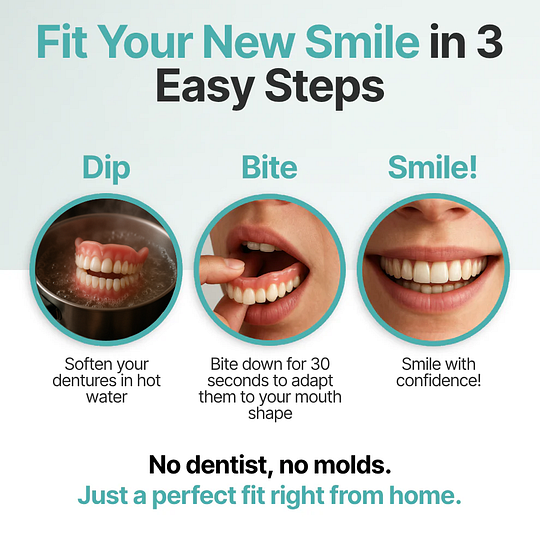 🏆2026 Bestselling Product🦷 Fit for a Fresh Smile, Say Goodbye to Wearing Discomfort!🌎