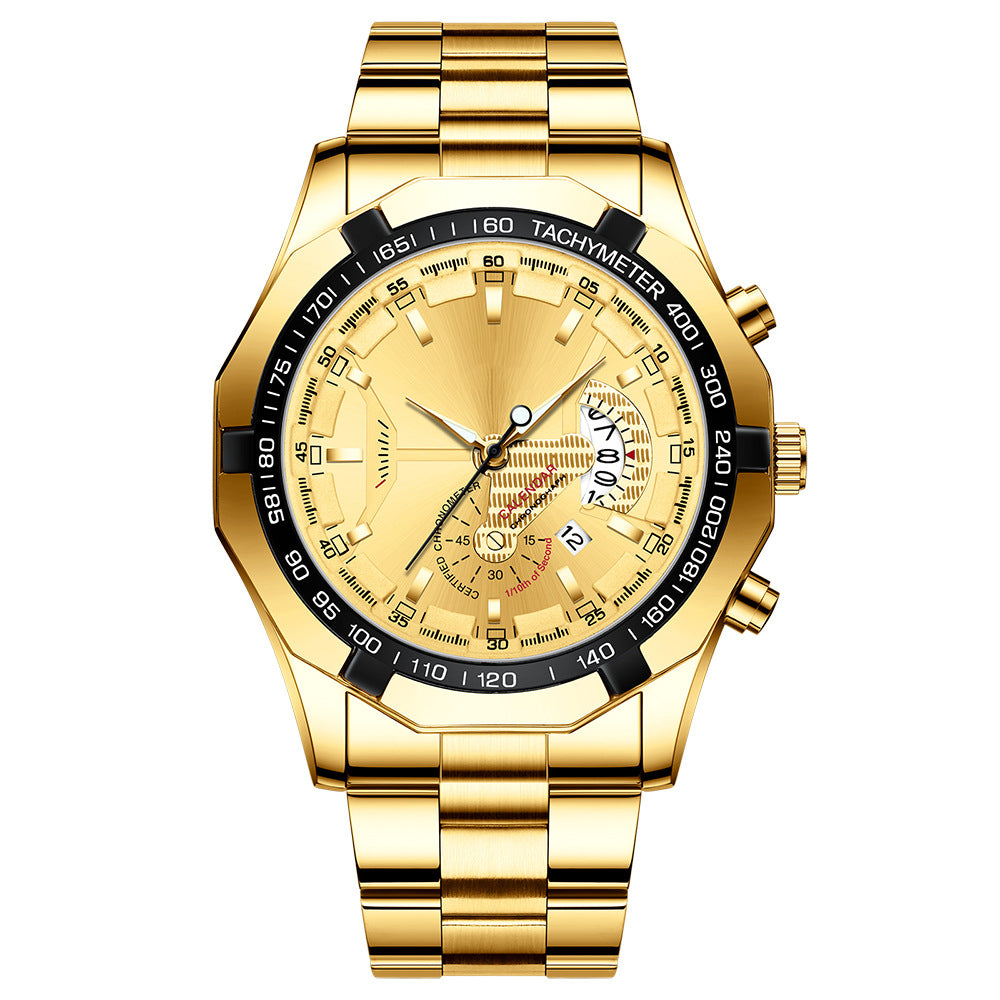 47mm Muti-function Quartz Watch for Men